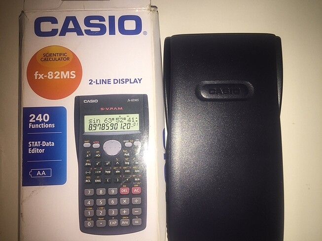 Casio Fx-82 MS Bilimsel Hesap Makinesi