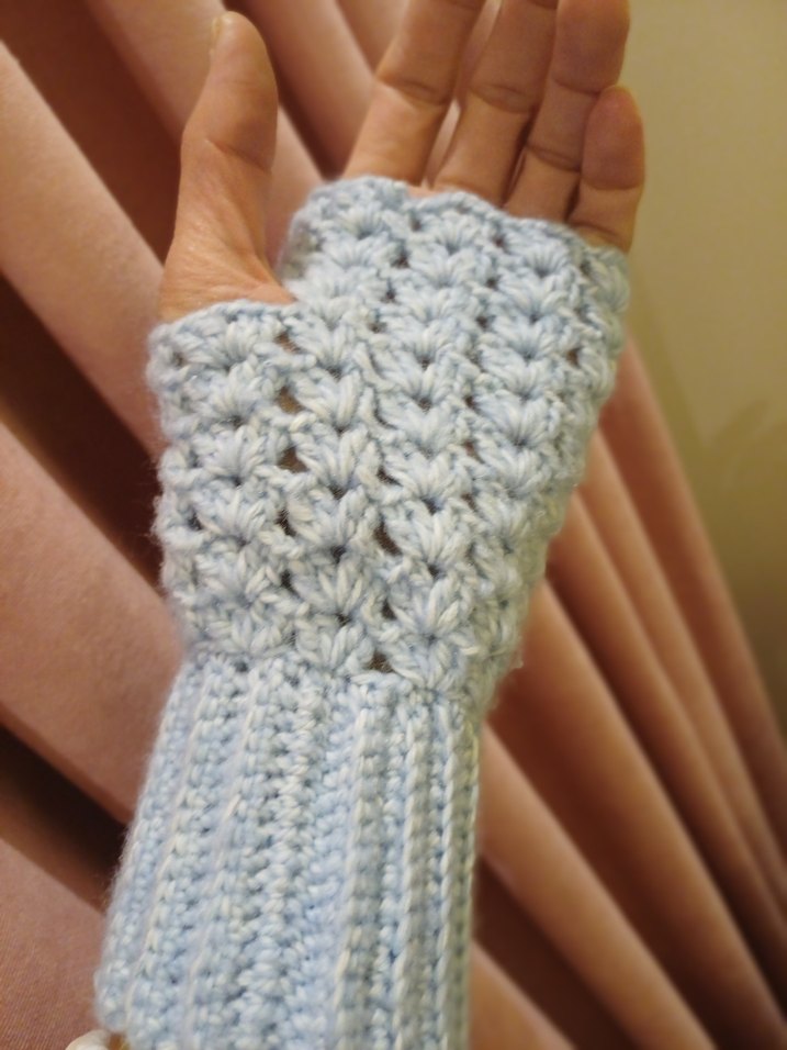 Renkli Örgü Kadın Eldivenleri - Görsel 3