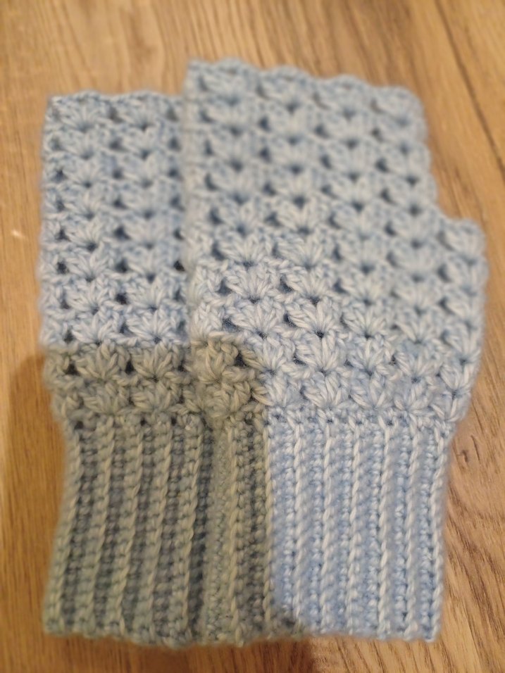 Renkli Örgü Kadın Eldivenleri - Görsel 5