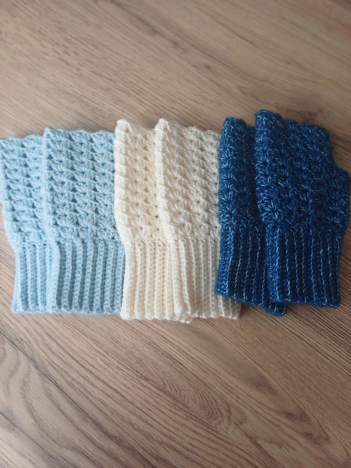 Bohem Örgü Kadın Eldivenleri - Görsel 2