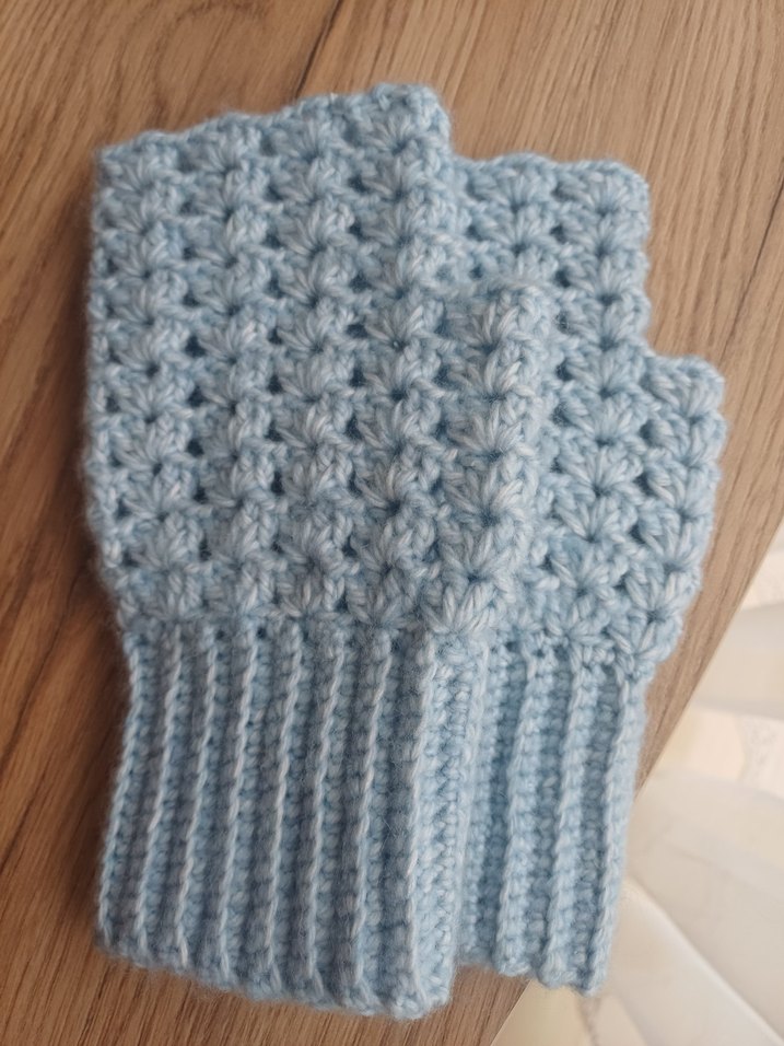 Bohem Örgü Kadın Eldivenleri - Görsel 5