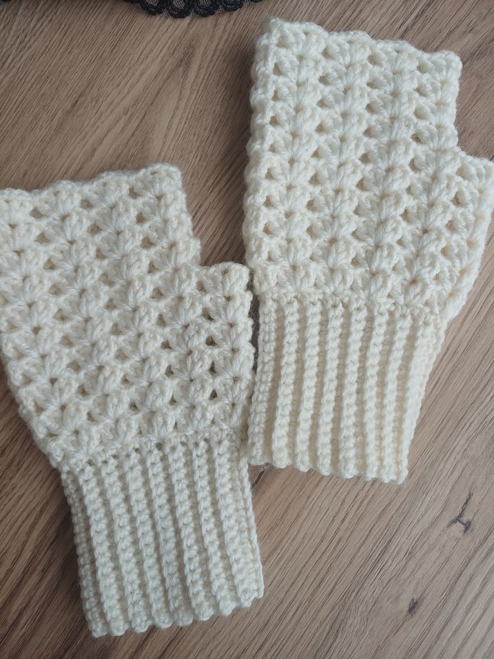 Bohem Örgü Kadın Eldivenleri - Görsel 3