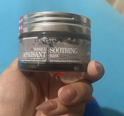 Loccitane soothing mask peeling - Görsel 2