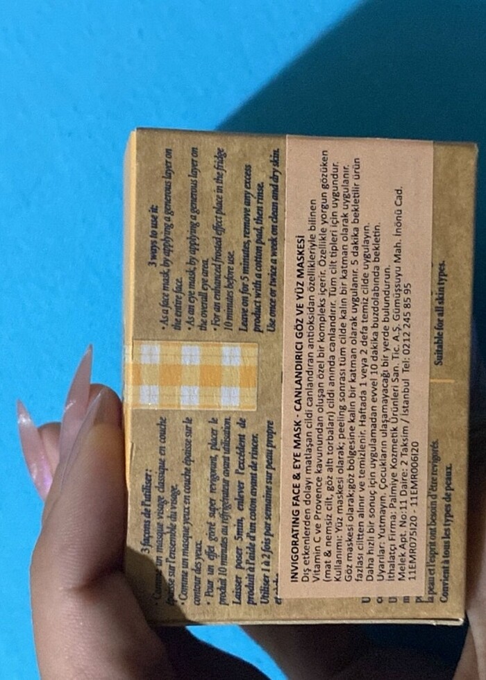 Loccitane maske - Görsel 2