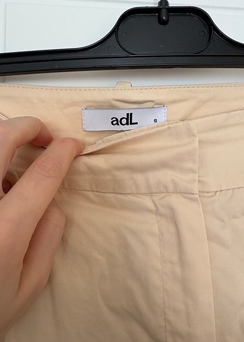 Kadın Bej Midi Kumaş Pantolon - Görsel 2