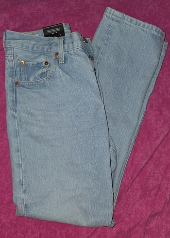 Levis Acik Mavi Rahat Kesim Denim Jean Levis