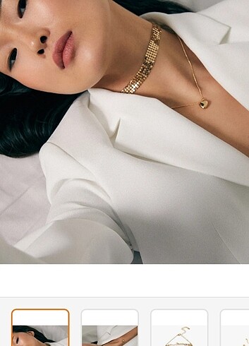 Koton Altın renk Choker