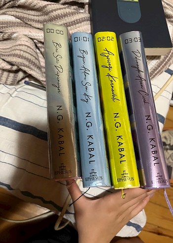 N.G. Kabal Roman seti ciltli 4 Kitap