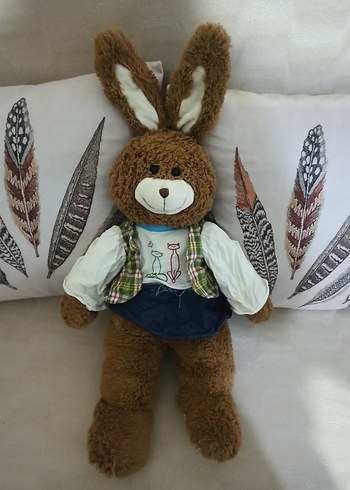 Kahverengi Peluş Tavşan Oyuncak