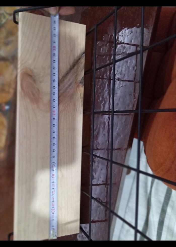 Dekoratif ahşap raf - Görsel 3