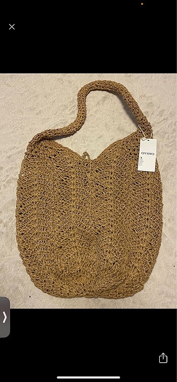 OYSHO DELİKLİ TORBA ÇANTA
