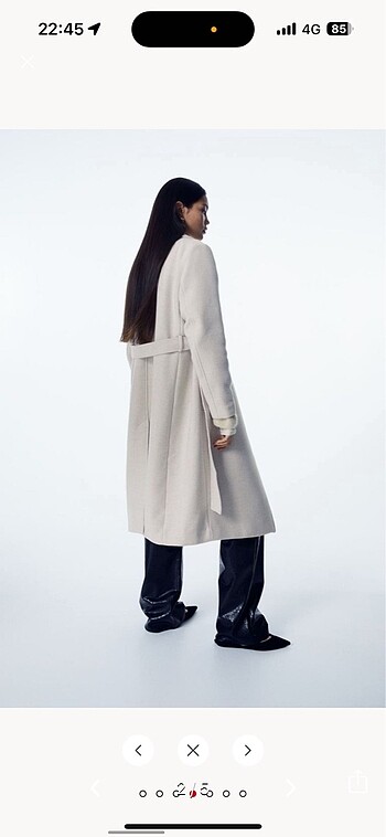H&M Hm krem kaban