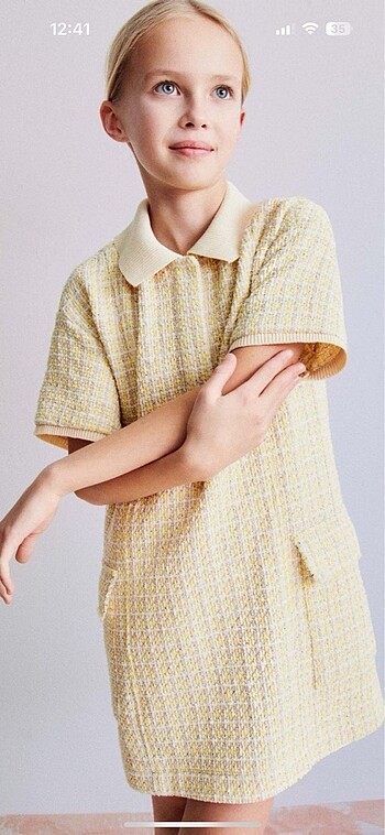 Zara 11-12 çocuk elbise