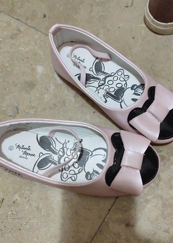 Pembe Fiyonk Detaylı Kız Çocuk Babet - Görsel 2