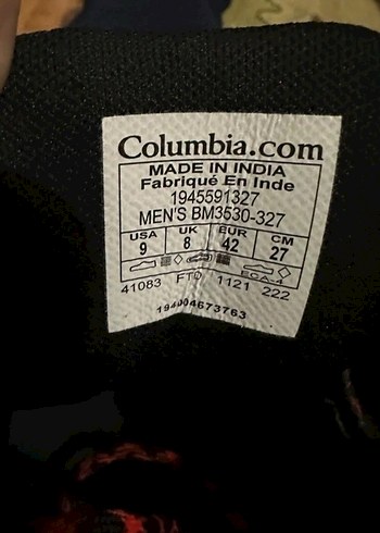 Columbia Erkek Yeşil Outdoor Spor Ayakkabı - Görsel 4