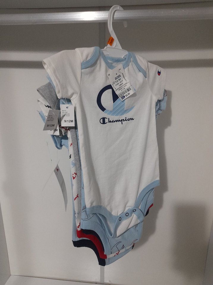 Champion Mavi Bebek Kısa Kollu Body - Görsel 2