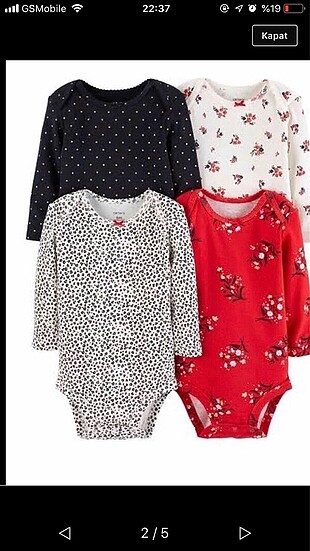Carters 2 li zıbın