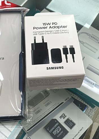 Samsung 15W PD Siyah Güç Adaptörü
