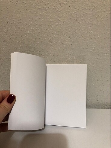  Küçük çizgisiz defter