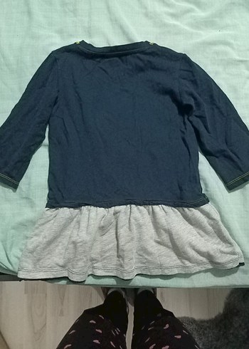 Kız Çocuk Uzun Kollu Fırfırlı elbise - Görsel 3