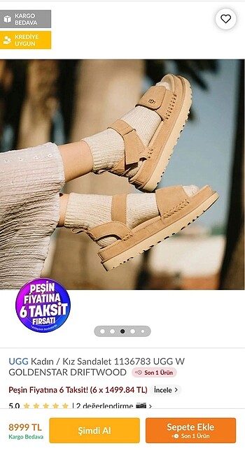 Ugg Ugg Sandalet