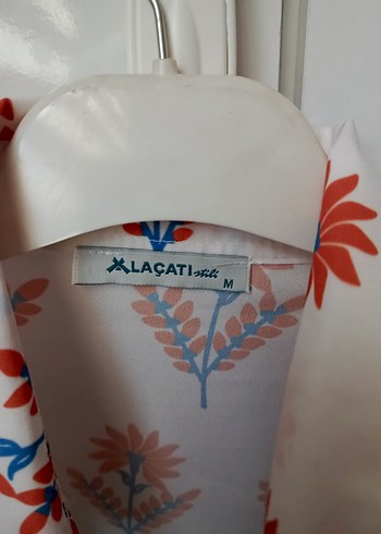 m Beden Çiçek Baskılı Bohem Kadın Gömlek