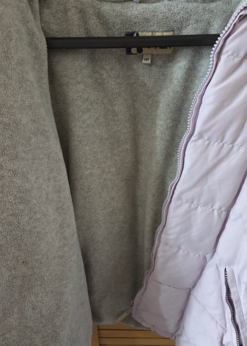 Lila Kadın Günlük Midi Mont - Görsel 5