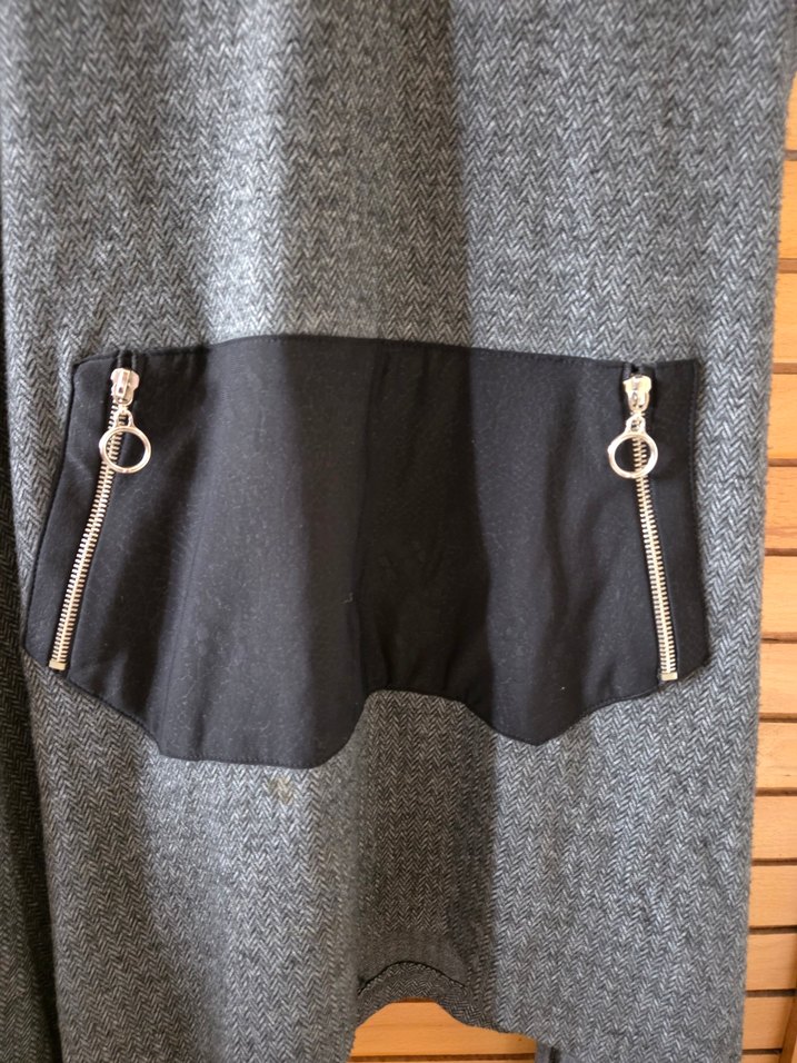 Gri Kısa Kesim Kadın Süveter - Görsel 4