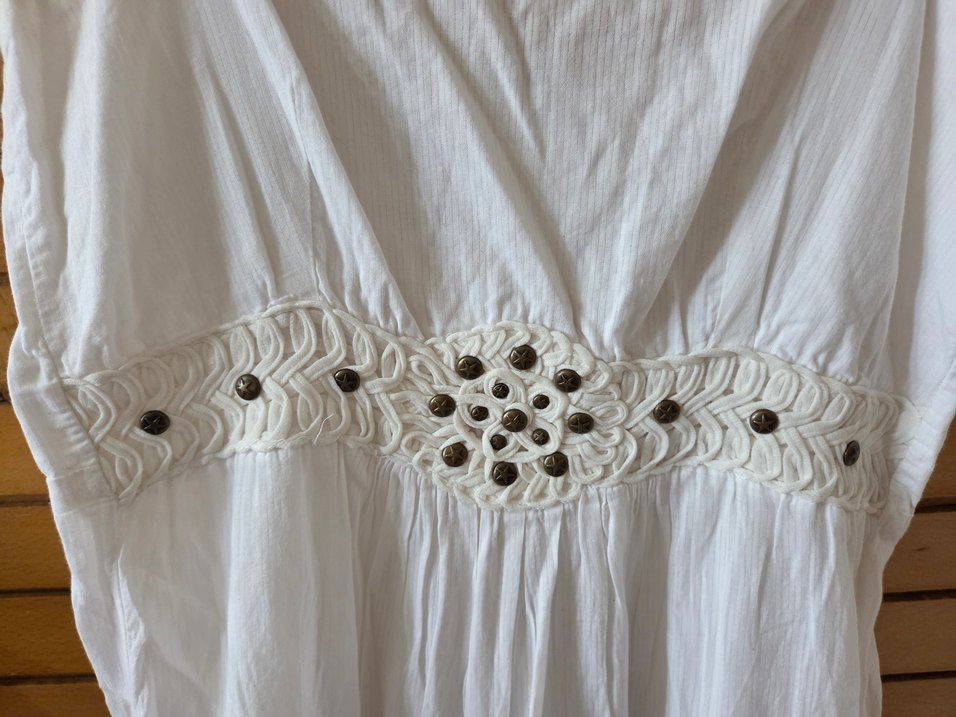 Pamuklu Bohem Uzun Elbise - Görsel 2