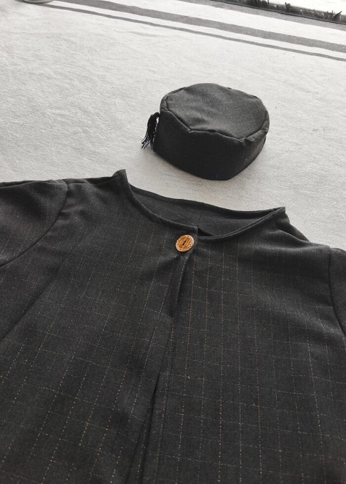 Çocuk cübbe ve takke - Görsel 2