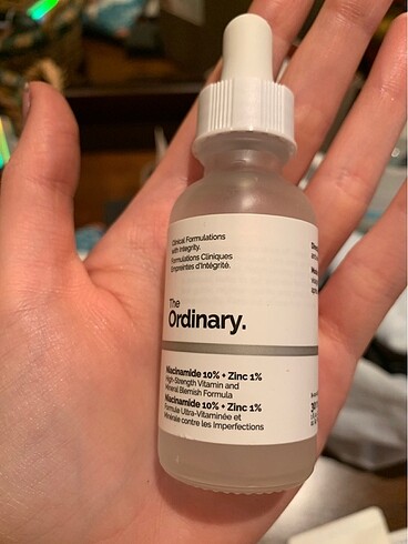 The ordinary niacinamid serum purest SATILDI :/