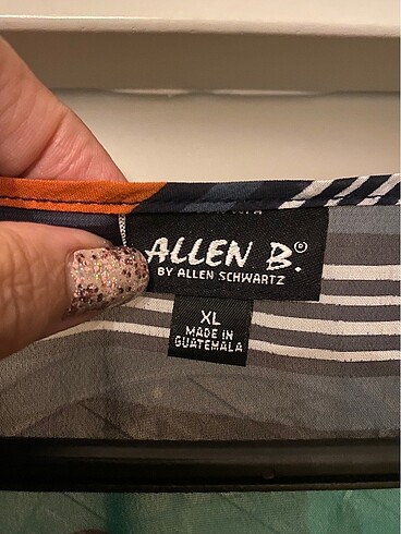 xl Beden Allen B markalı şifon bluz