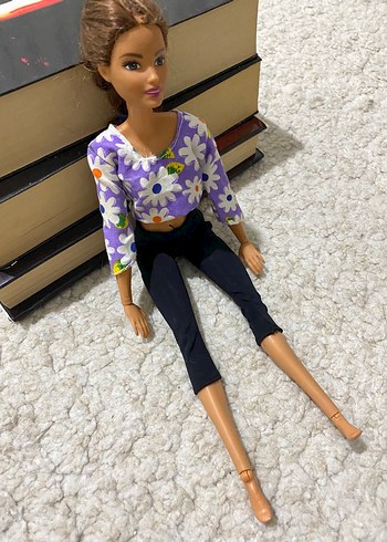  Beden Renk Barbie Sonsuz hareket bebeği