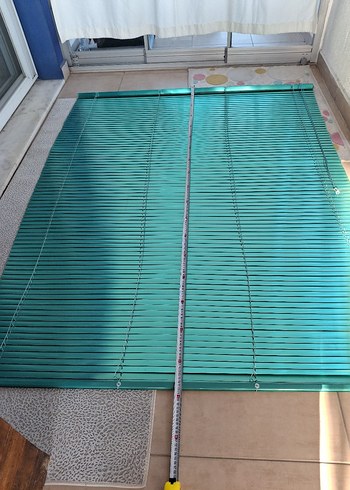 Mavi Çizgili Modern Perde - Görsel 2