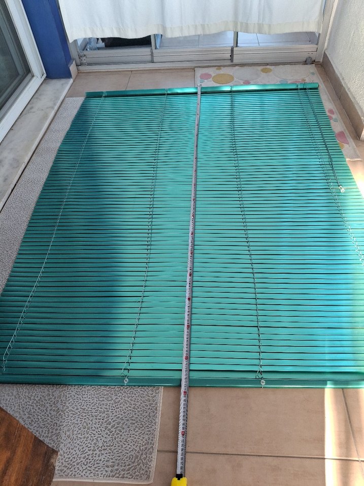 Mavi Çizgili Modern Perde - Görsel 2