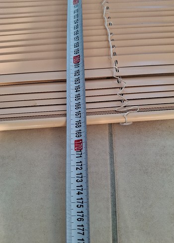 Bej Parlak Düz Konvansiyonel Perde - Görsel 3