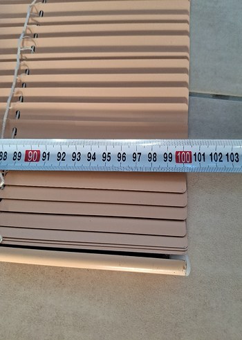 Bej Parlak Düz Konvansiyonel Perde - Görsel 4