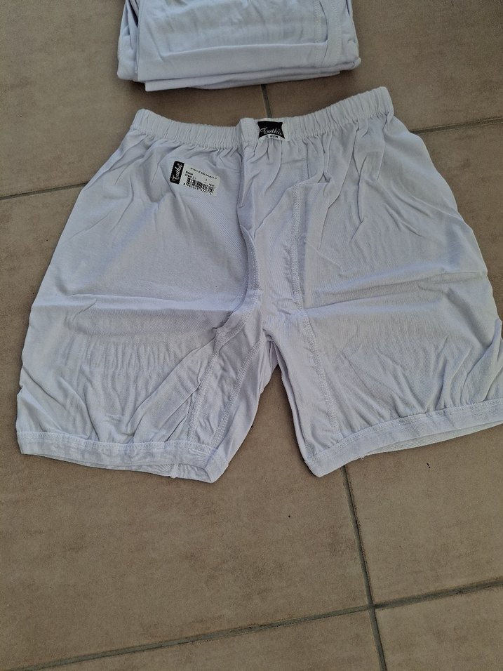 Beyaz Erkek Fit Kesim Boxer - Görsel 3