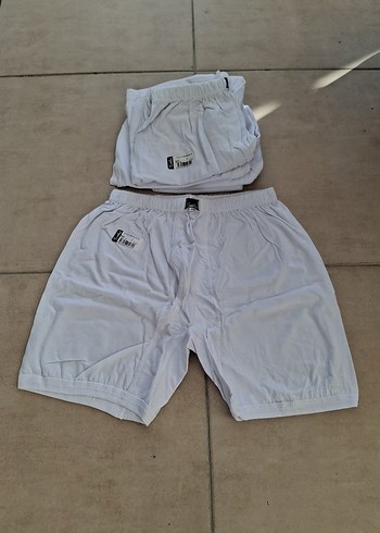 Beyaz Erkek Atletik Fit Boxer - Görsel 2