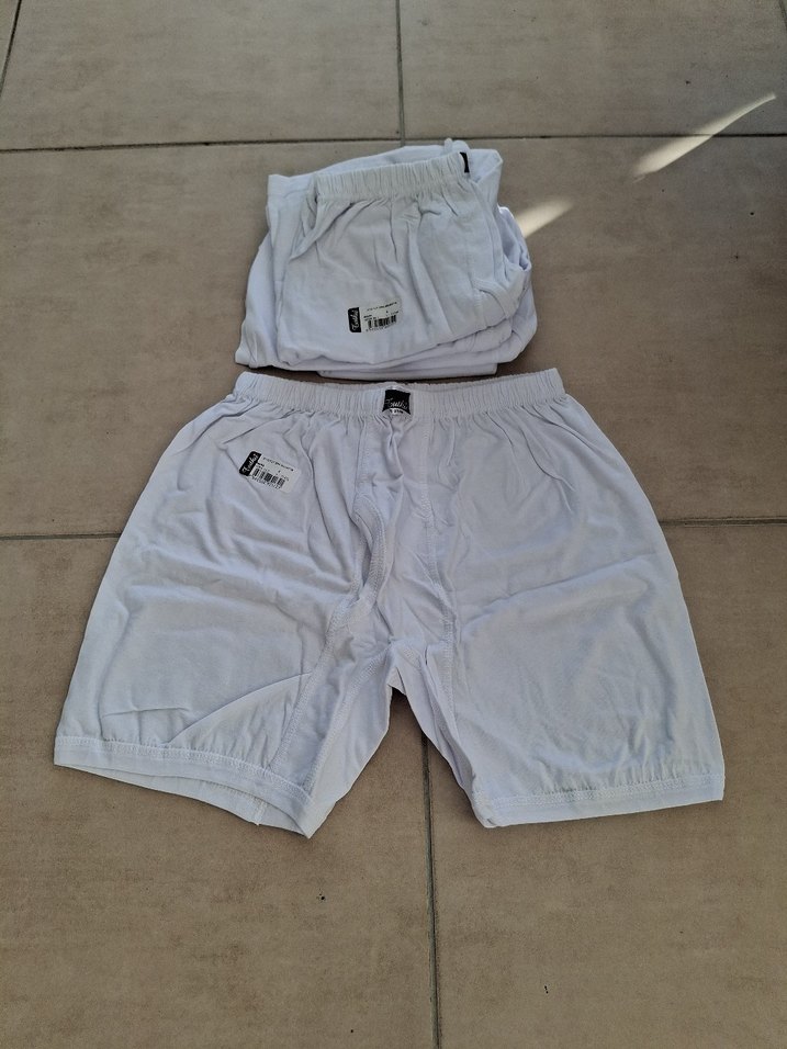 Beyaz Erkek Atletik Fit Boxer - Görsel 2