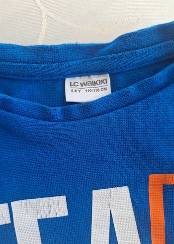 Uzun Kollu Mavi Baskılı Bebek Takımı - Görsel 2