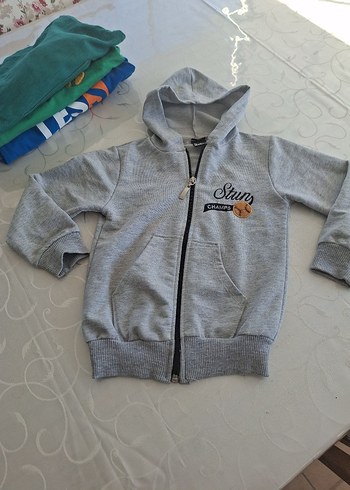 Uzun Kollu Mavi Baskılı Bebek Takımı - Görsel 6