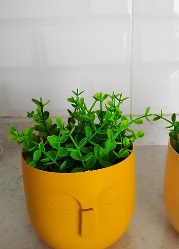 İKİLİ YAPAY ÇİÇEK - Görsel 2