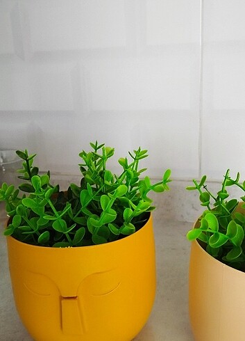 İKİLİ YAPAY ÇİÇEK - Görsel 3