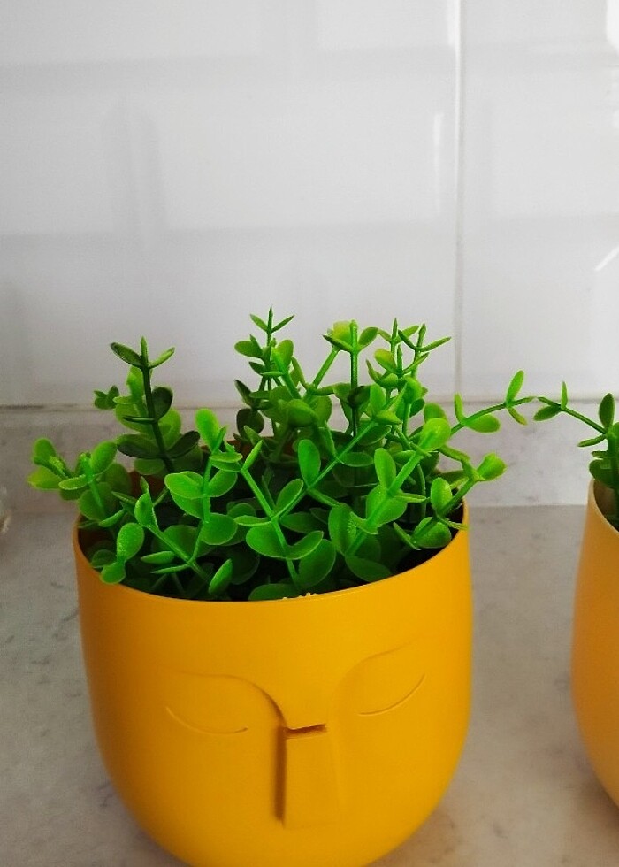 İKİLİ YAPAY ÇİÇEK - Görsel 2