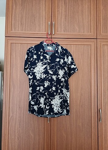 U.S Polo Assn. M beden comp Costa marka erkek gömleği.viscose kumaştir