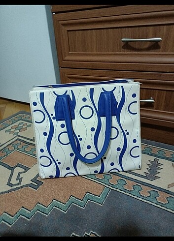 Roman marka temiz kullanılmış el çantasi  - Görsel 7