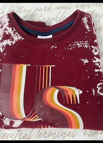 8 Yaş Beden Temiz giyilmiş u.s polo sweat