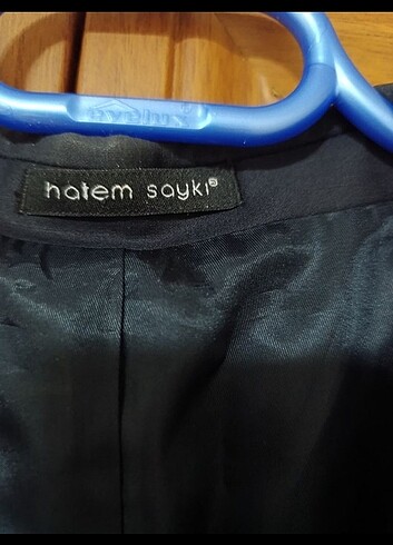 50 beden Hatem Saykı marka lacivert ceket - Görsel 4