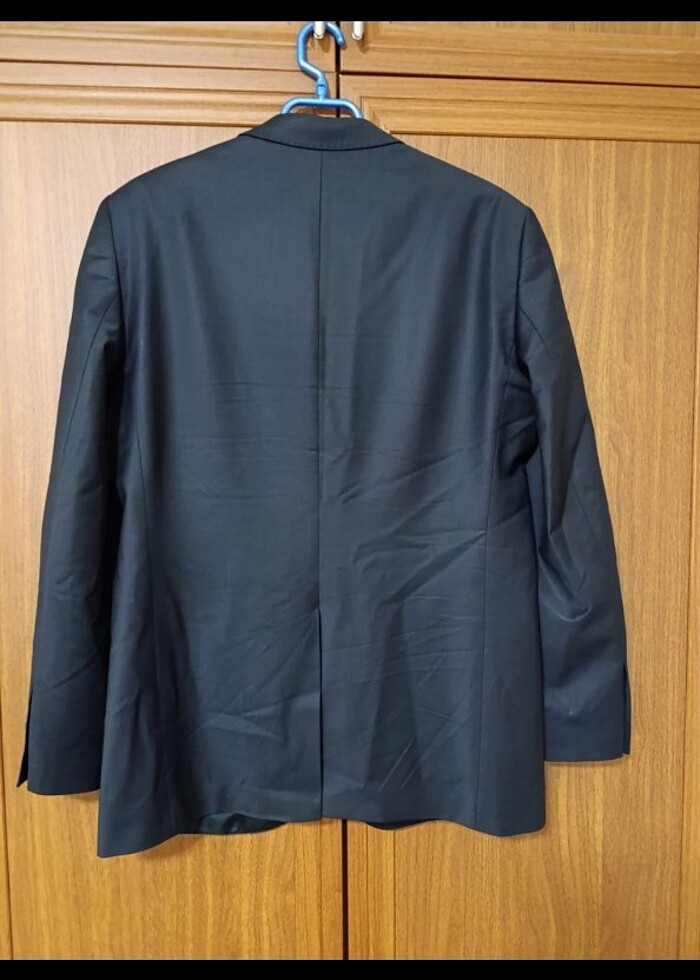 50 beden Hatem Saykı marka lacivert ceket - Görsel 2